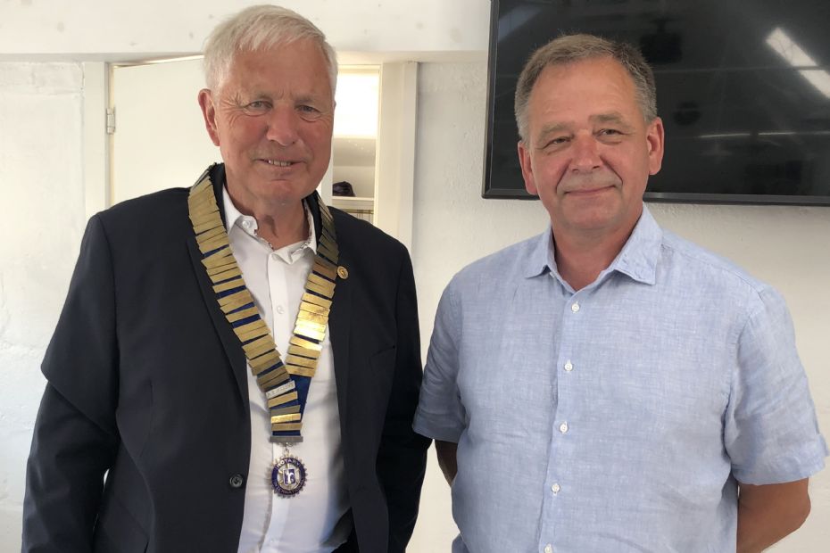 Præsidentskifte i Nexø Rotary