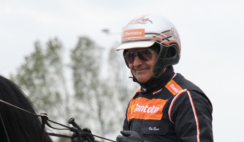 Topkusk g�ster travbanen p� stor l�bsdag