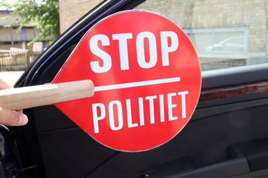 Bil fik klippet pladerne