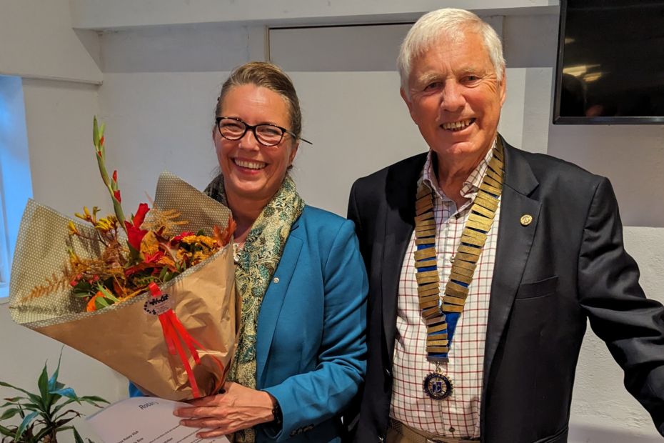 Sognepr�st med i Nex� Rotary Klub