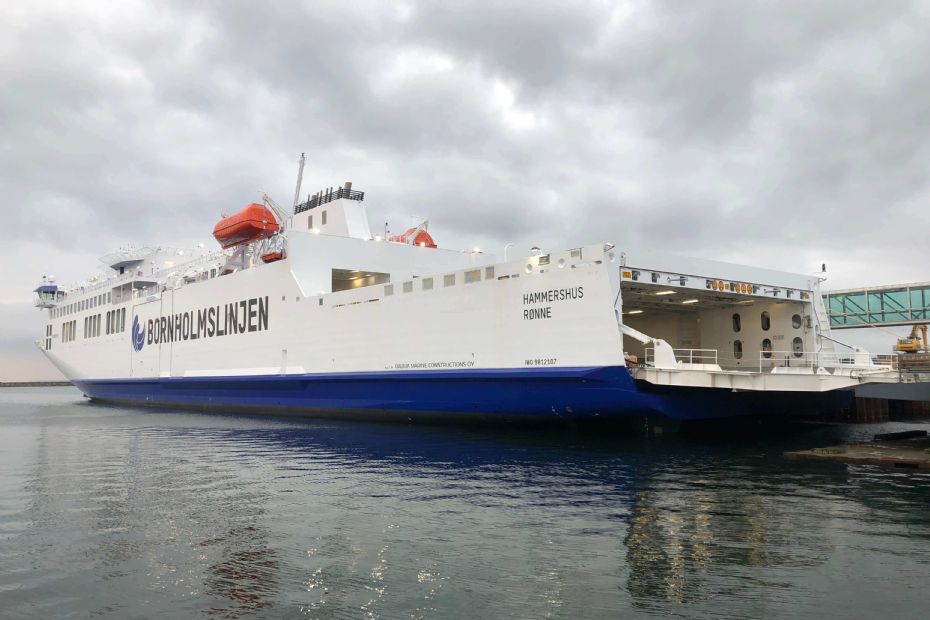 F�rre biler og rejsende p� K�geruten