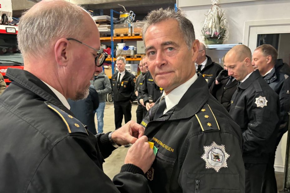 40 �r som brandmand i R�nne