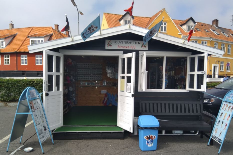 Fremgang for souvenirhytten