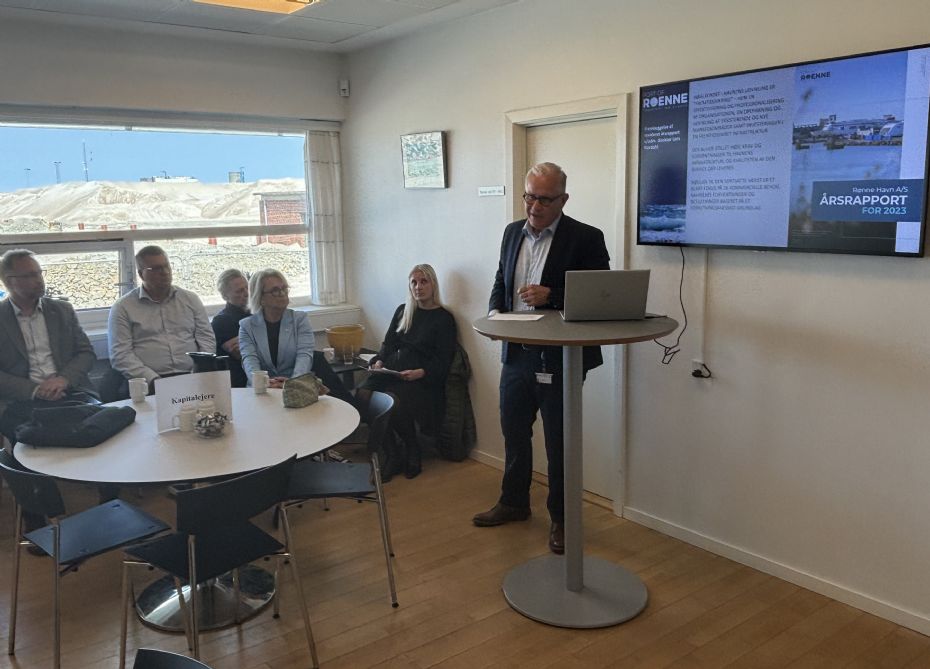 R�nne Havn har ordrer til ind i 2030