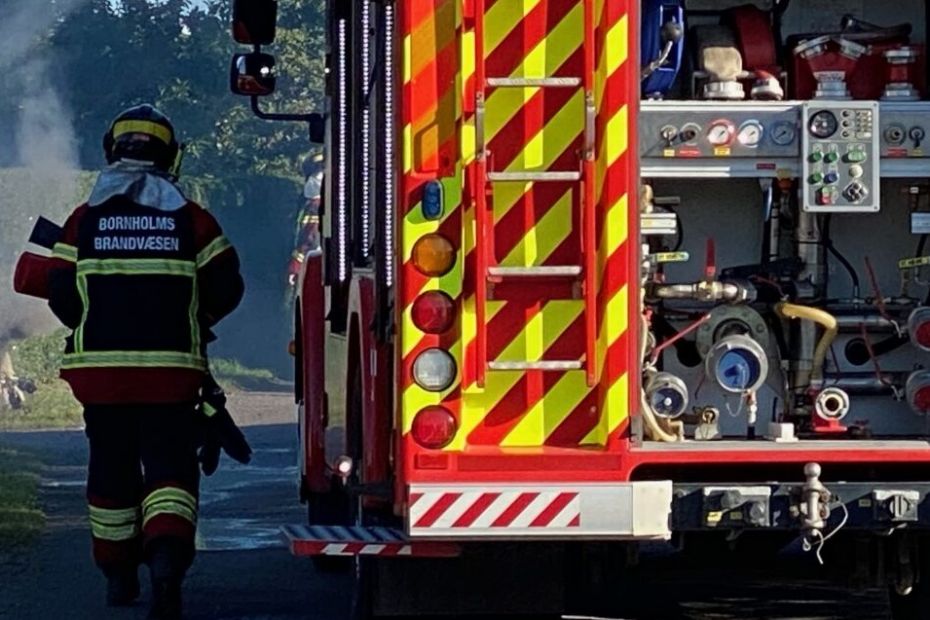 Havemand sigtet efter brand i Allinge