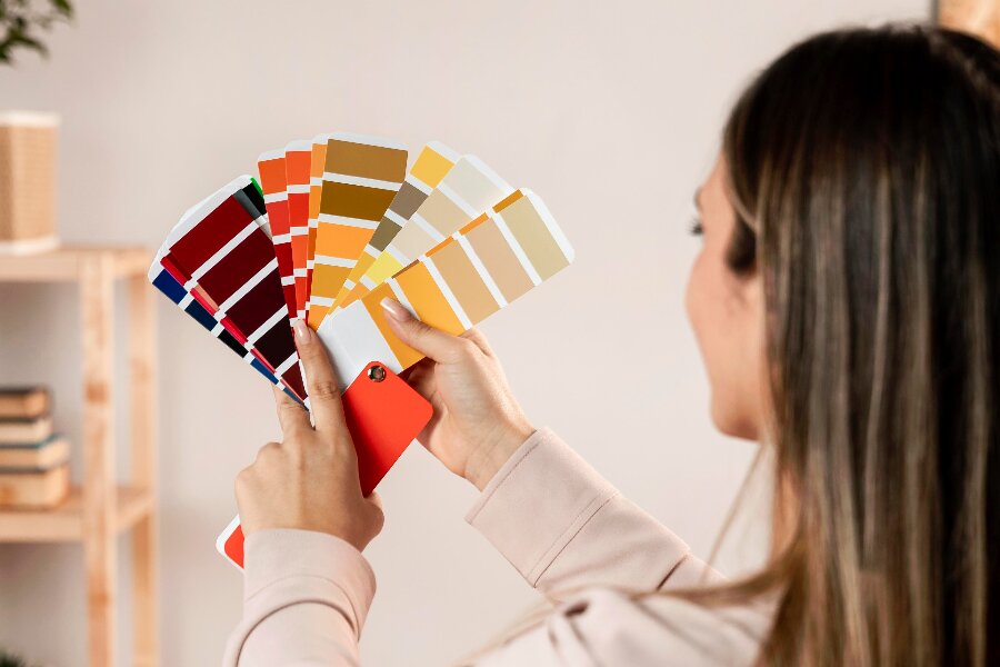 Farven p�virker st�rrelsen