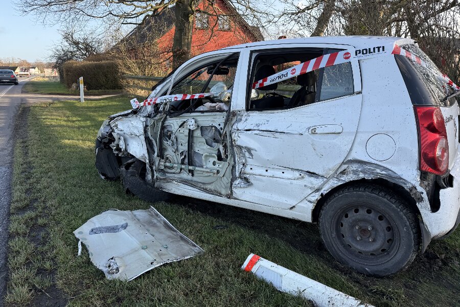 Bilist havde indtaget farlig medicin f�r uheld