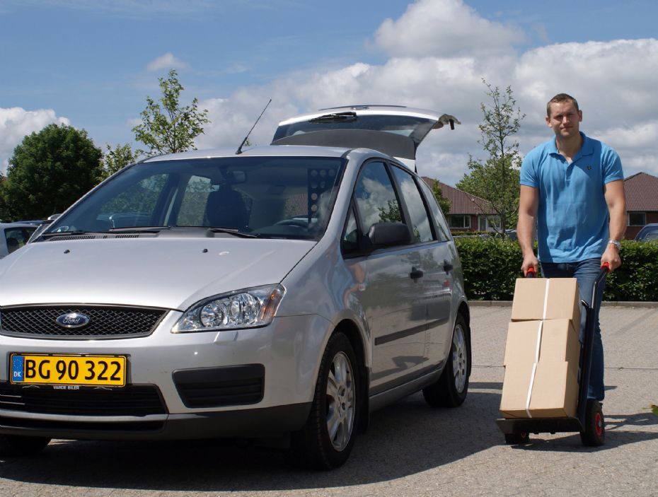 Lovlig privat k�rsel i gulpladebil