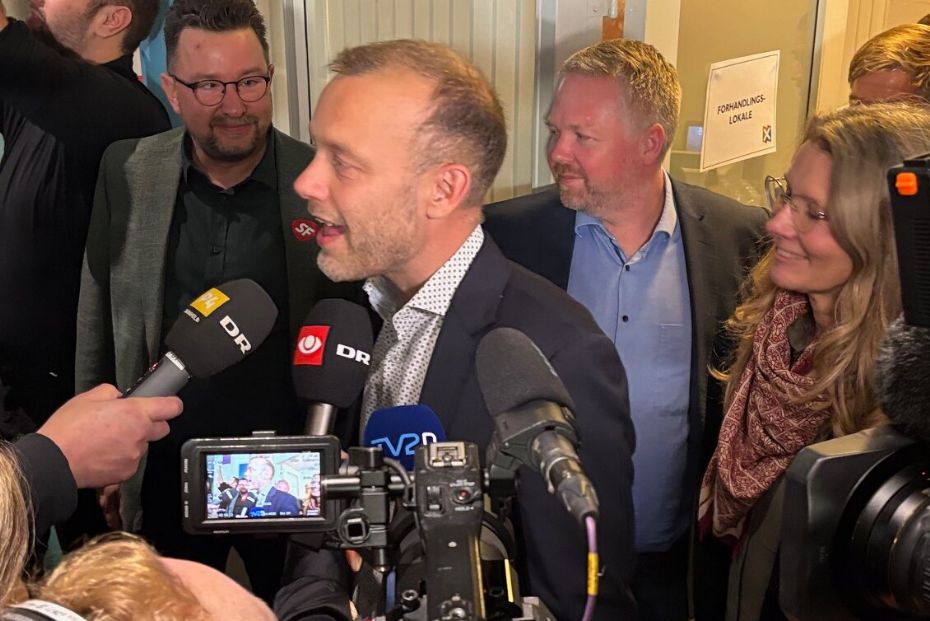 Valgets f�rste store beslutning