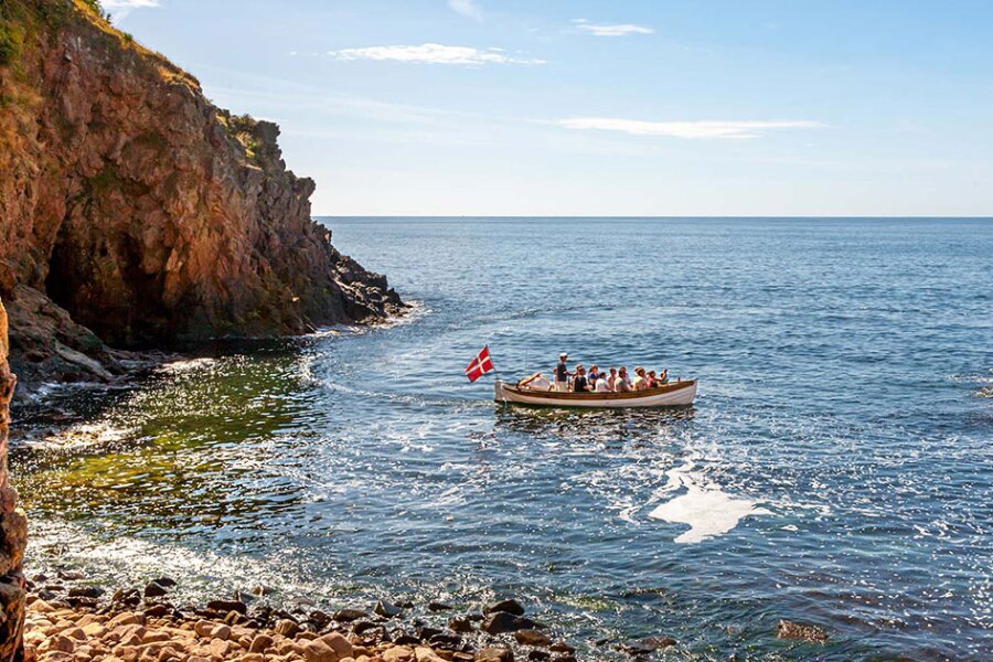 Hammerhavnens Baadfart fejrer 100 �rs sejlads