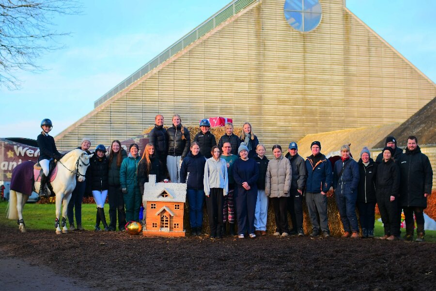 Bornholmske ryttere til st�vne p� Vilhelmsborg