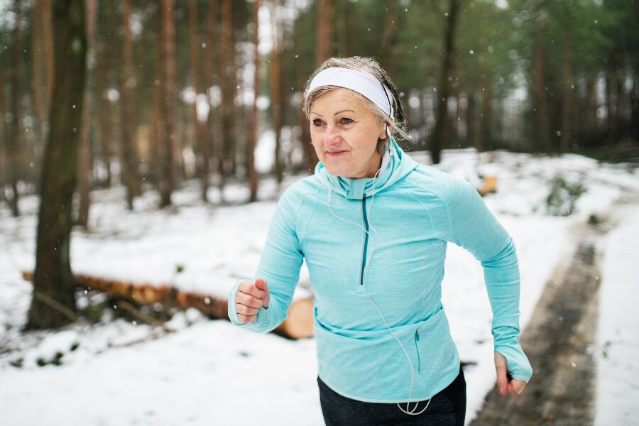 L�betr�ning i koldt vejr