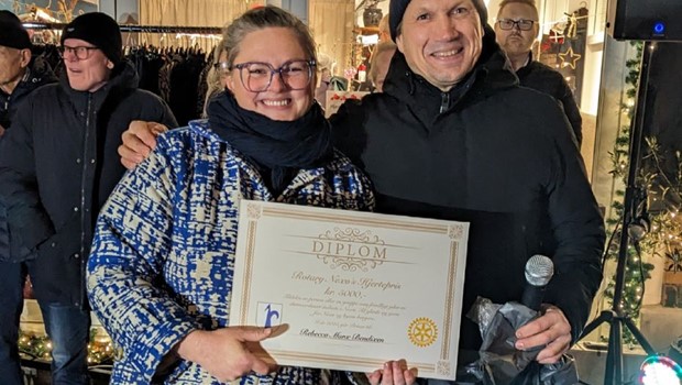 Torsdag 11-12-25 - 21:59 Rebekka Marx Bendixen fik Hjerternes Pris 2025