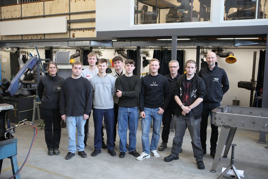 Syv nye smedesvende uddannet p� Campus