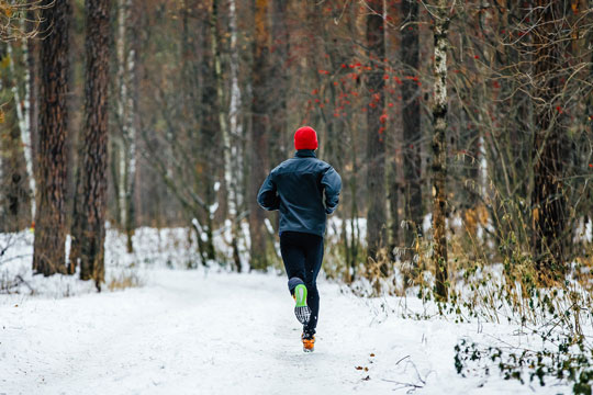 Hold l�betr�ningen i gang om vinteren