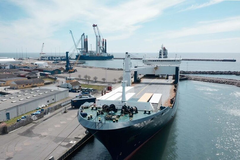 R�nne Havn unders�ger skibsladning fra Energi�en