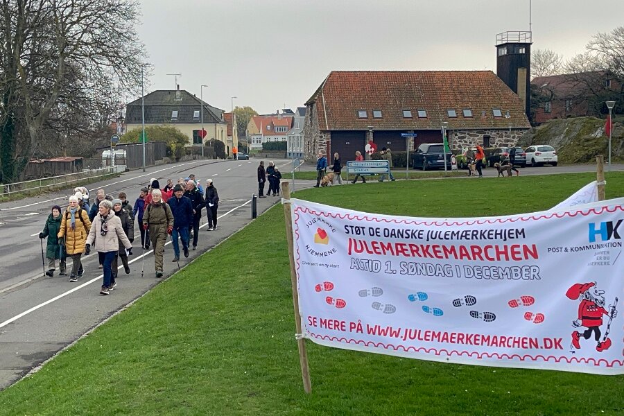 173 deltog i årets Julemærkemarch