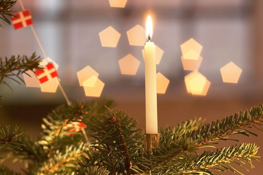 Juletr�et � en tysk tradition, der blev dansk