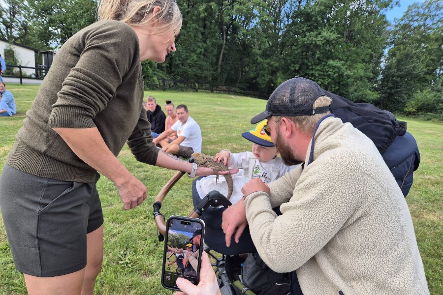 B�rneafdelingens familier fik unik oplevelse