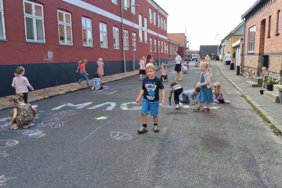 Svartingedal Skole klar til at fejre PostNord-rytterne