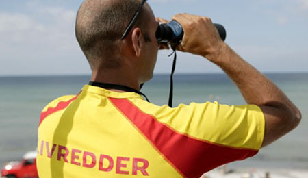 Tre redningsaktioner p� Balka Strand