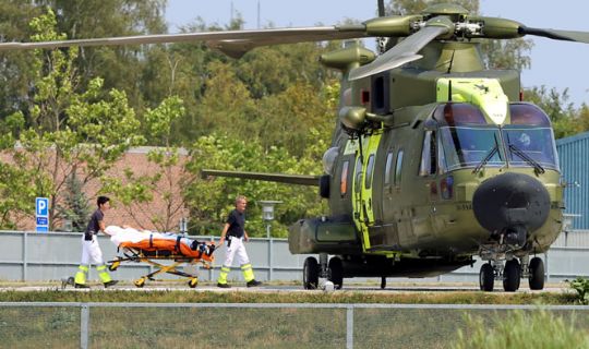 Patient overført til Rigshospitalet