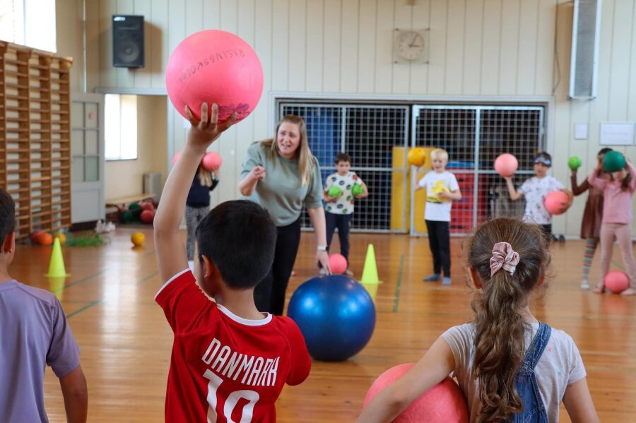 Bornholms skoleidr�t er endnu ikke i m�l