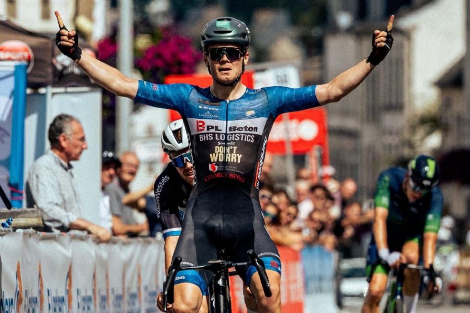 Niklas Larsen vandt 2. etape i Frankrig