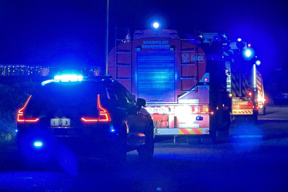 Kortslutning udl�ste brandalarm i Svaneke