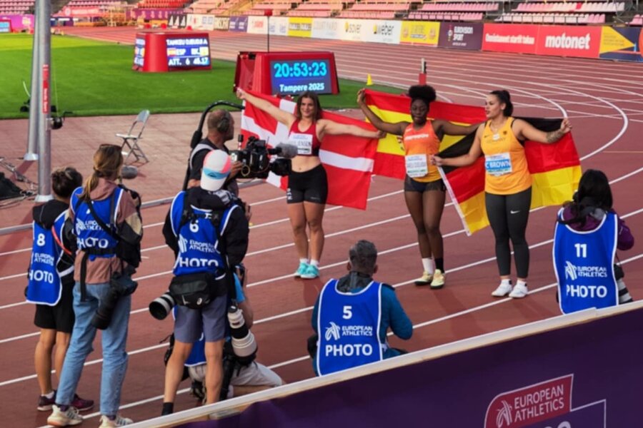 EM-bronze til Anne Juul Jensen i diskoskast