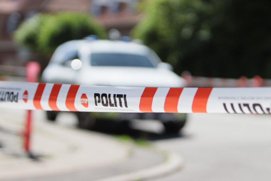 Øvelsesmine fundet ved Sandkås