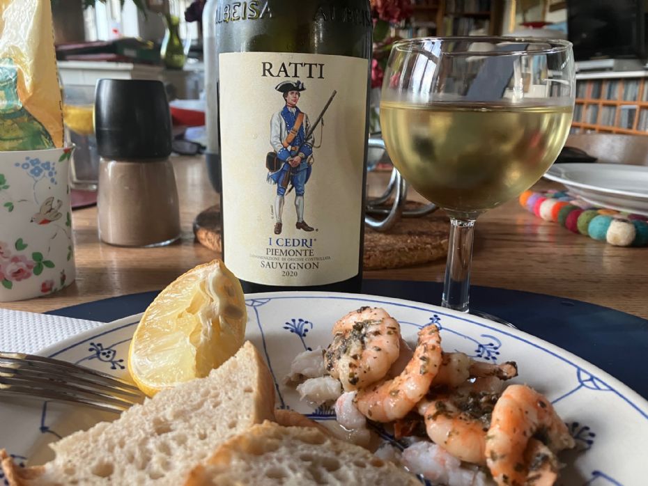 Sauvignon Blanc p� italiensk