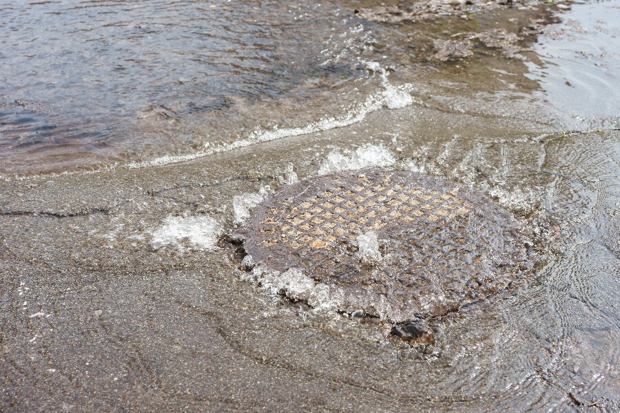 Havstigning udfordrer kloaknet i Rønne og Nexø