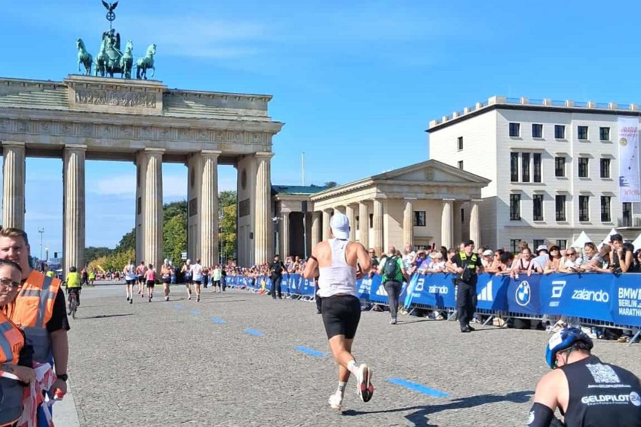 Anna Holm l�b �rsbedste ved Berlin Maraton
