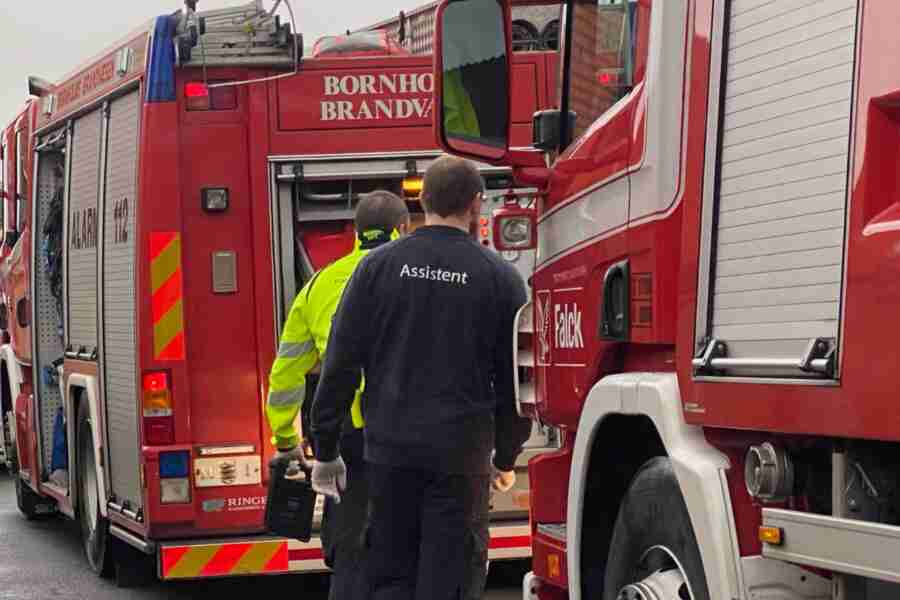 Brand i terrasse p� Fredensborg Badehotel