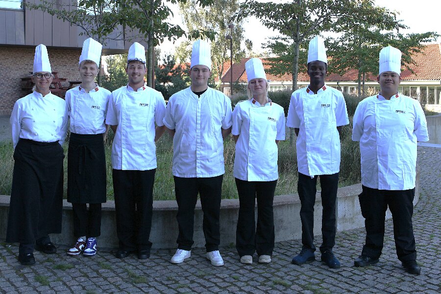 Seks nye kokke fik svendebrev