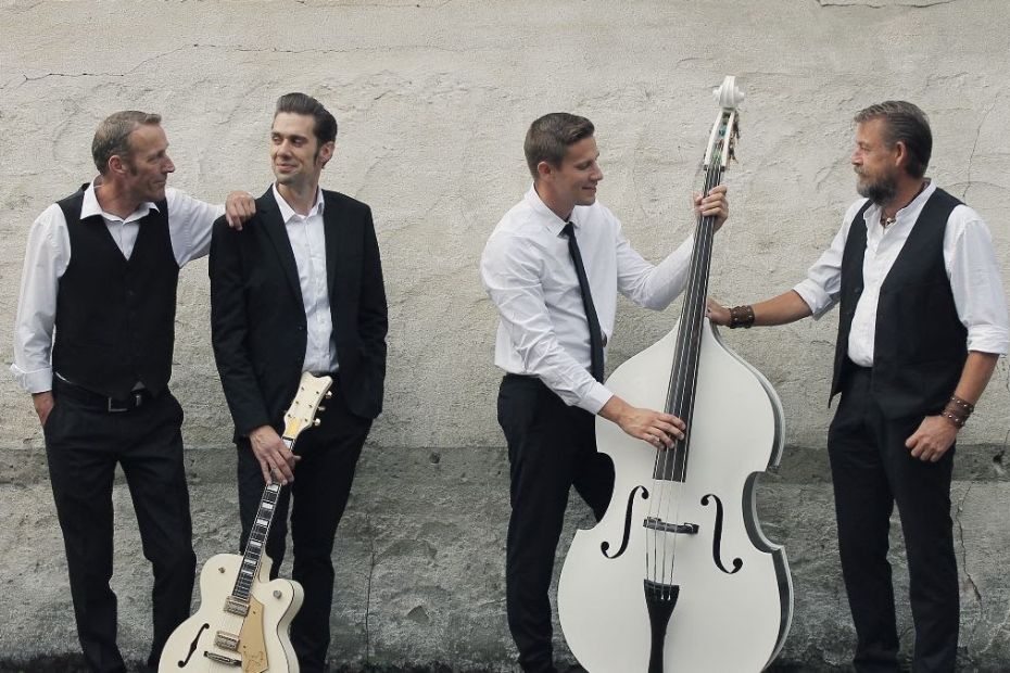 The Heat-Makers spiller op til julebal i Svaneke