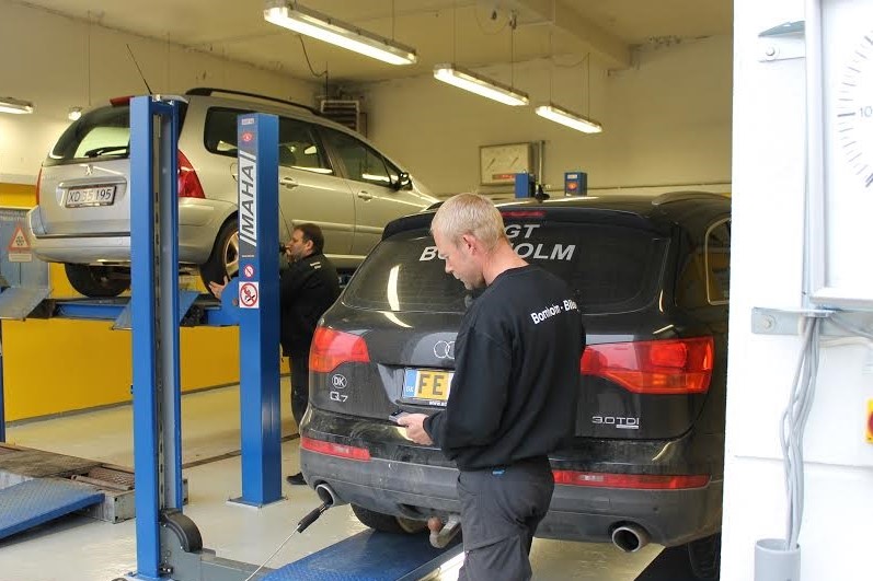 Bornholm Bilsyn markant tilbage p� bundlinjen