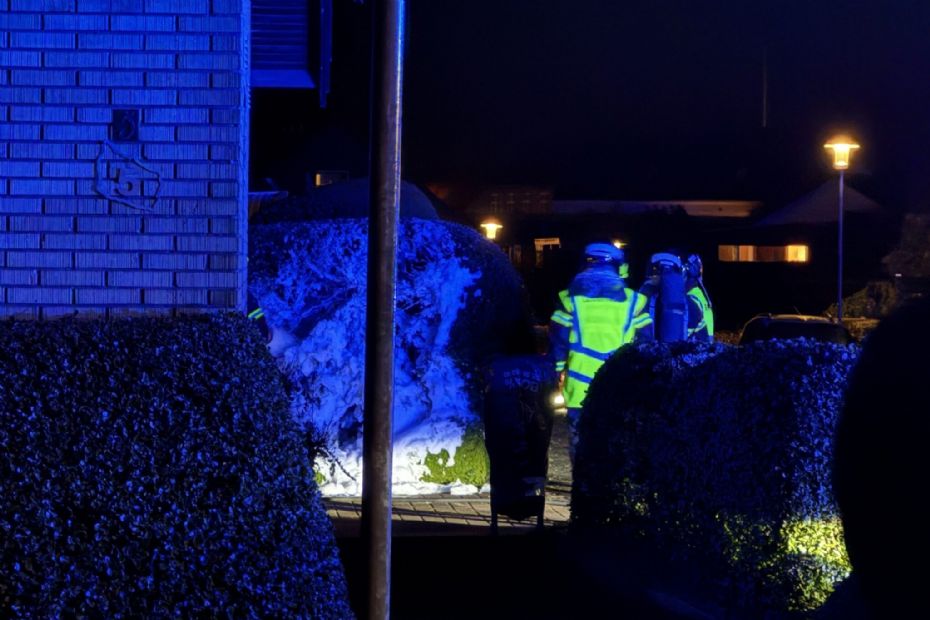 Brand i h�k i Hasle