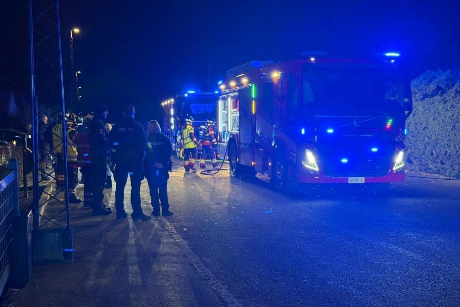 Brand i h�j h�k i R�nne