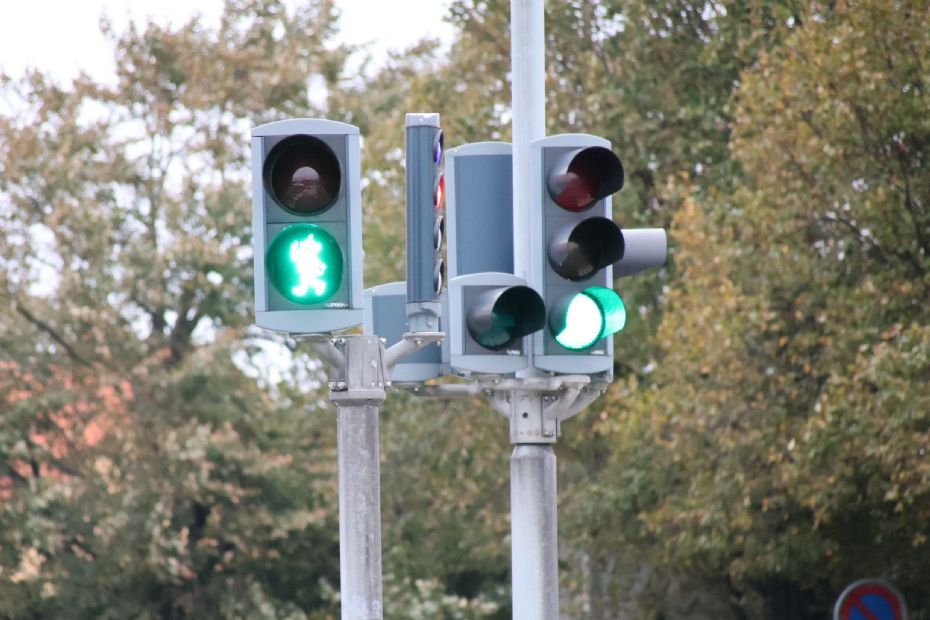 Gr�nt lys kan ogs� betyde vent