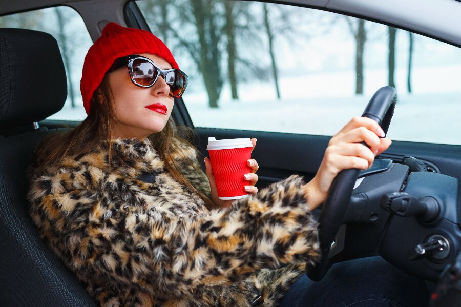 Solbriller med styrke � ogs� om vinteren