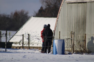 Mindre brand på gård i Vestermarie