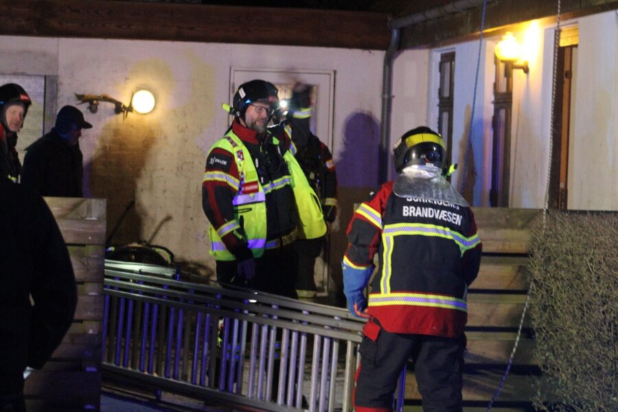 Skorstensbrand i �stermarie