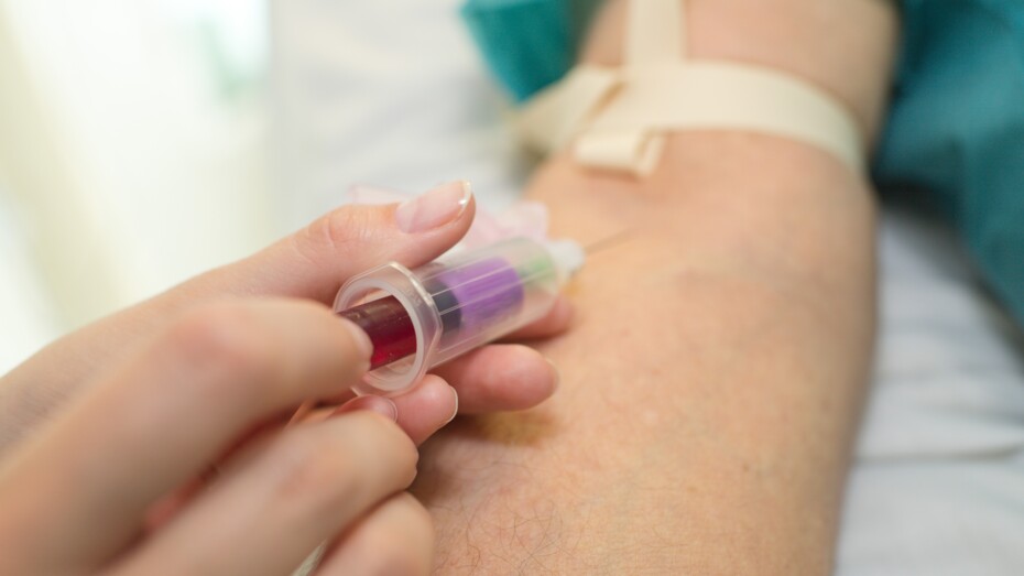 Nu skal der bestilles tid til blodpr�ver p� hospitalet