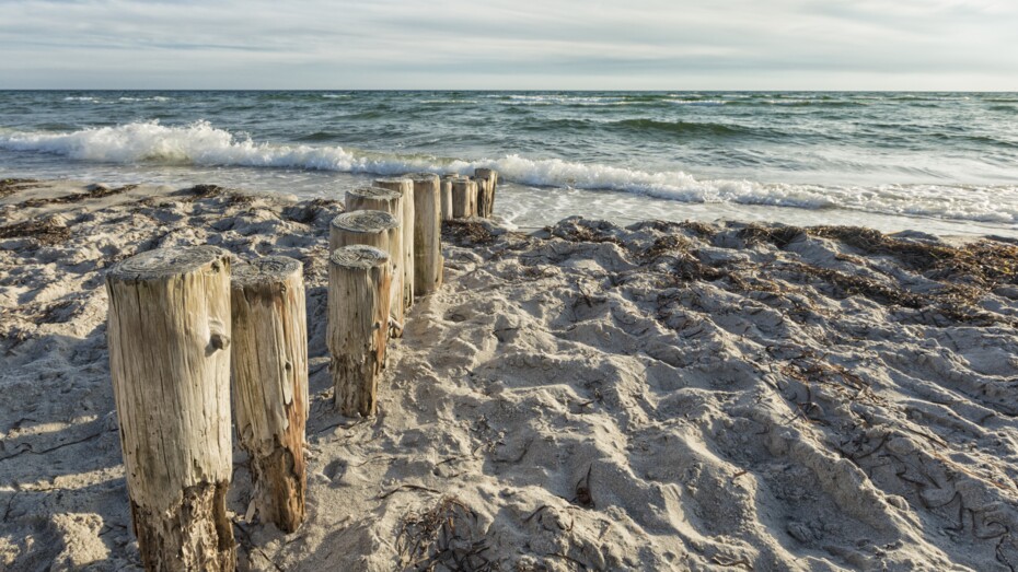 Bornholm er omgivet af brakvand