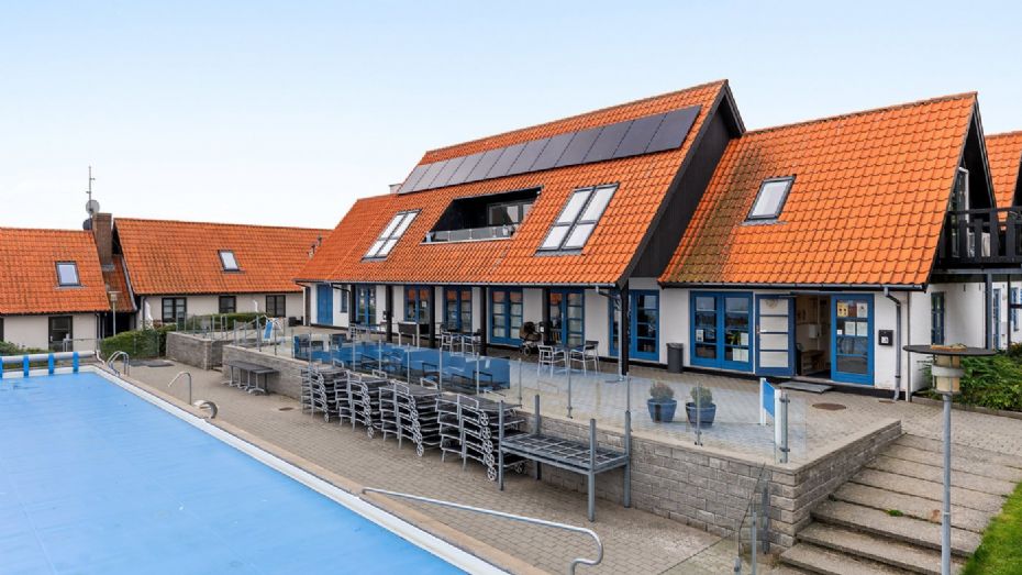 Feriebolig med havudsigt og stor tagterrasse
