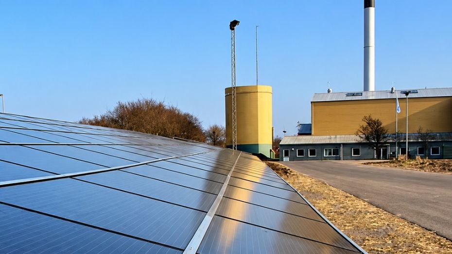 Halmvarme i Nex� er gr�nnere end varmepumpe