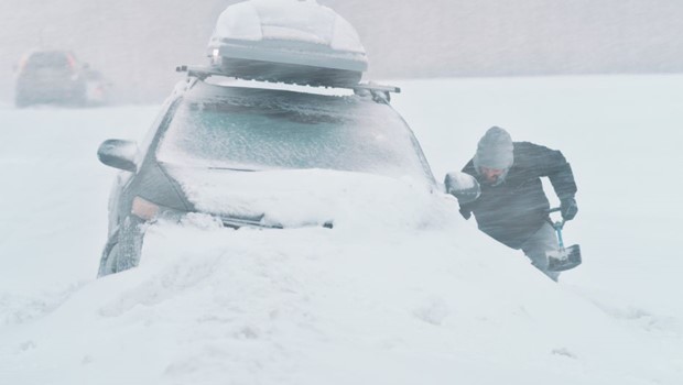 Tirsdag 10-2-26 - 17:30 DMI varsler snestorm over Bornholm