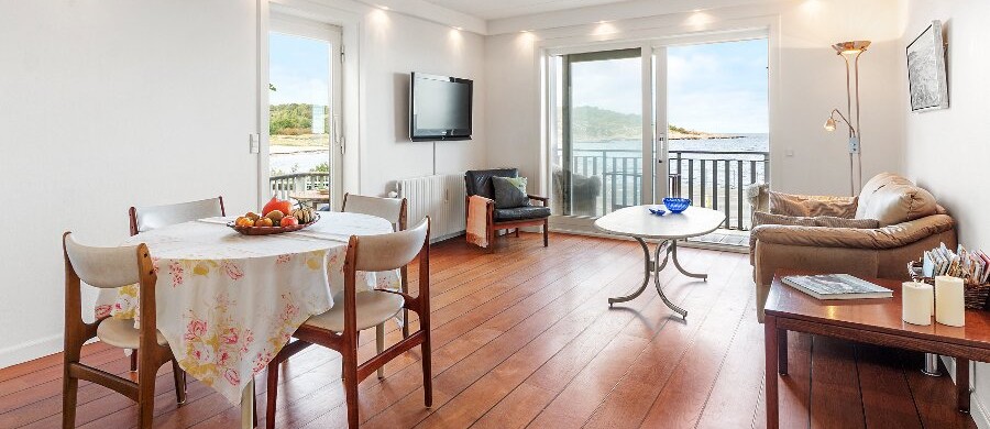 Ferielejlighed i f�rste r�kke i Sandvig